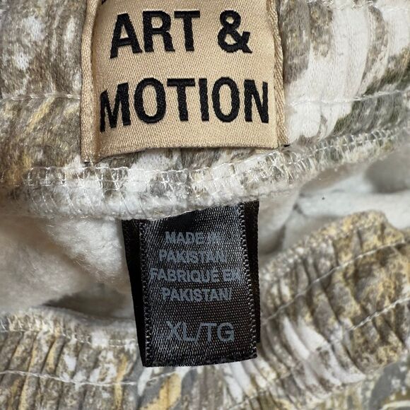 Fleece Factory Art & Motion Men’s Camouflage Sweatpants Sz XL - Picture 4 of 5